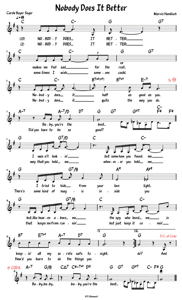 Sheet Music
